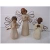 Image 3 : (4) Willow Tree Figurines