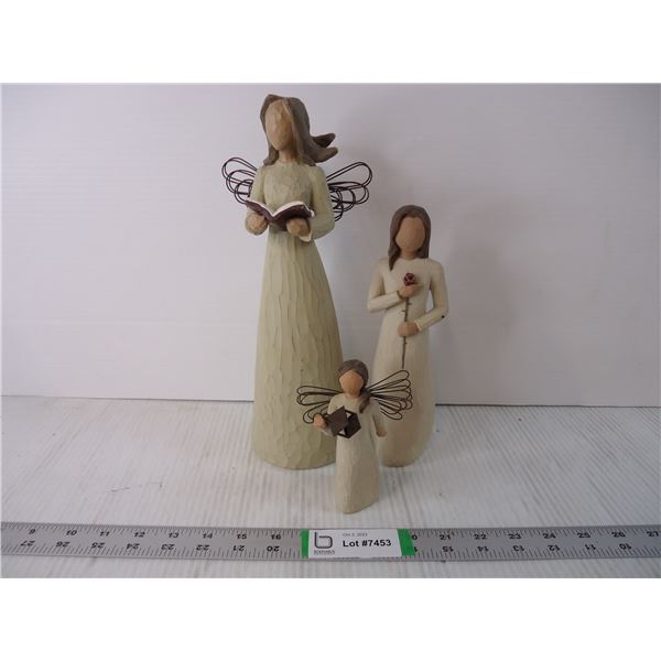 (3) Willow Tree Figurines