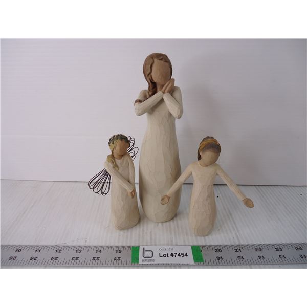 (3) Willow Tree Figurines