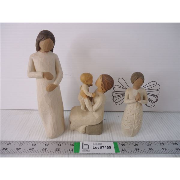 (3) Willow Tree Figurines