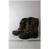 Image 1 : Pair of Men's Camouflage Boots - Size 11