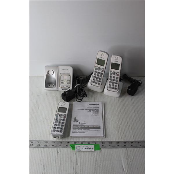 (3) Digital Cordless Phones