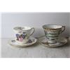 Image 2 : (3) Tea Cups and Saucers - Royal Vale, Duchess