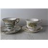 Image 3 : (3) Tea Cups and Saucers - Royal Vale, Duchess