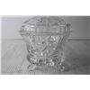 Image 3 : Pinwheel Crystal Footed Candy Dish