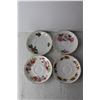 Image 5 : (4) Tea Cups and Saucers - Royal Vale, Queen Anne