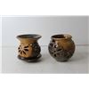Image 4 : (2) Ceramic Candle Holders