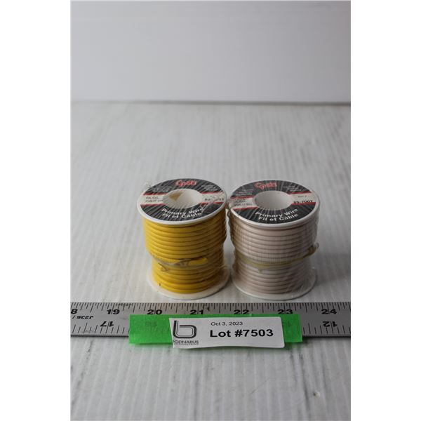 (2) Rolls of 14 Gauge Primary Wire