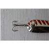 Image 3 : Metal Lucky Stripe Fishing Lure  - 4 1/2"