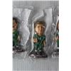 Image 4 : (4) Miniature Saskatchewan Roughriders Bobble Heads (NIB)