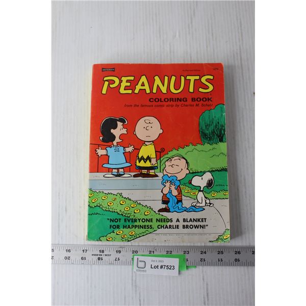 Vintage Peanuts Coloring Book