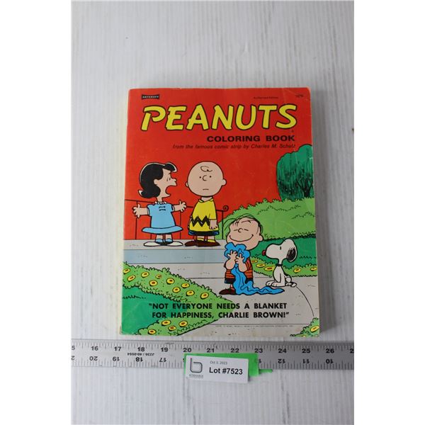 Vintage Peanuts Coloring Book