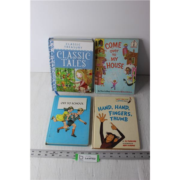 (4) Kids Books - Dr. Seuss, Classic Tales