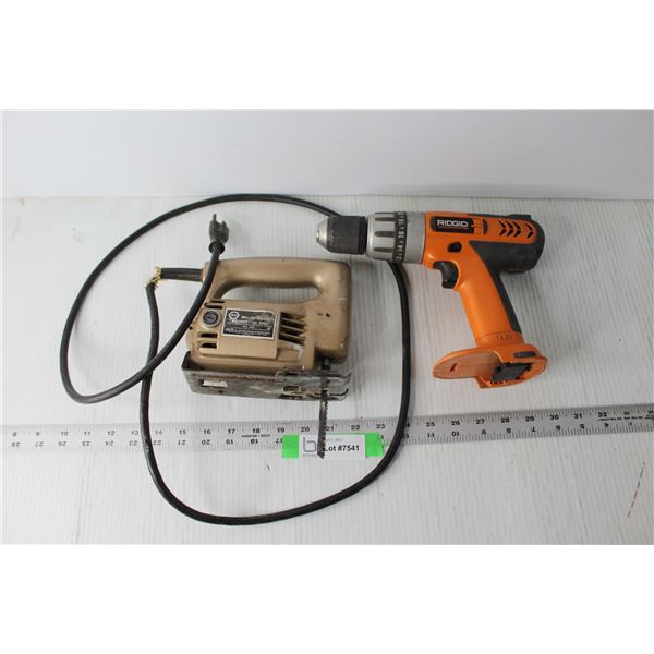 Black and Decker Jigsaw and Electric Drill (Cord is Broken)