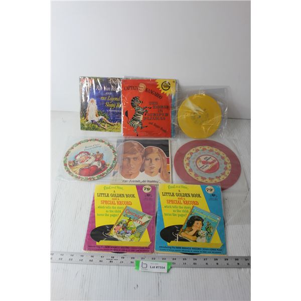 (7) Vintage Kids 45s