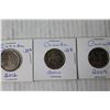 Image 3 : (4) Canadian Quarters - 2000, 2005, 2009, 2012