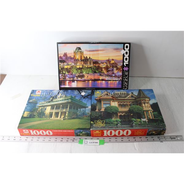 (3) 1000pc Puzzles