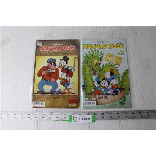 (2) Disney Donald Duck Comic Books