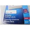 Image 2 : Avery White Mailing Labels