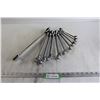 Image 1 : (10) Standard Ratchet Head Wrenches