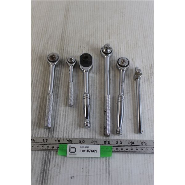 (6) Assorted Ratchet Wrenches