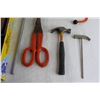 Image 4 : Assorted Tools - Hammer, Clippers (?), Misc.