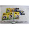 Image 1 : (3) Packs of Baseball Cards - Sealed, (4) Packs of Crystal Clear Sports Card Poly Sleeves