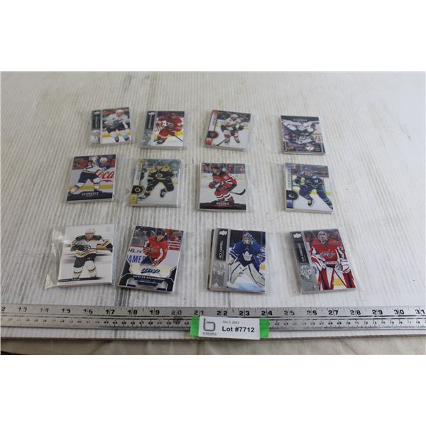 (12) Packs of Assorted Hockey Cards