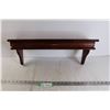 Image 1 : Wall Shelf with Drawer - 21 1/2" x 8"