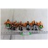 Image 1 : (6) WWF / WWE Action Figures - Bushwhackers, Rockers, Demolition Tag Team Wrestling Toys