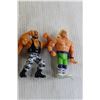 Image 4 : (6) WWF / WWE Action Figures - Bushwhackers, Rockers, Demolition Tag Team Wrestling Toys