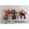 Image 1 : (3) Wrestling Rubber Figurines - Hercules Hernandez, Nikolai Volkoff, George Steel
