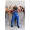 Image 3 : (3) Wrestling Rubber Figurines - Hillbilly Jim, Jake "The Snake" Roberts, Junkyard Dog