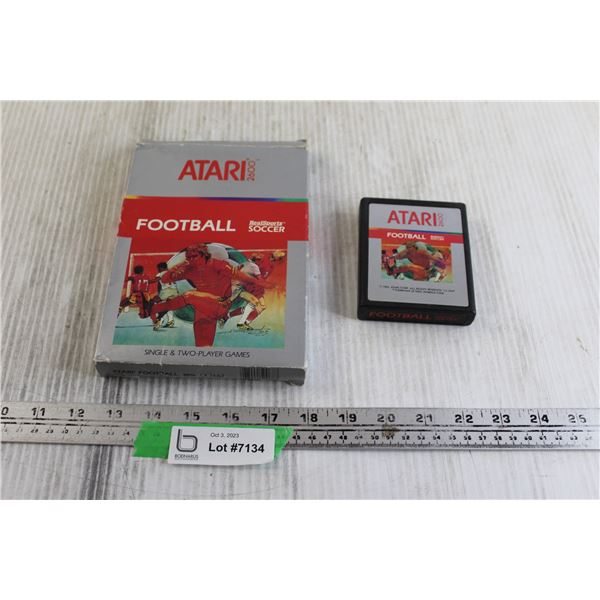 Atari 2600 Football Cartridge in Original Box