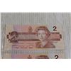 Image 2 : (2) Canadian $2 Bills - Uncirculated