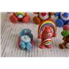 Image 4 : (8) 1983 Care Bear Figurines