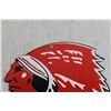 Image 2 : Red Indian Sign - 8" x 8"