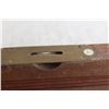 Image 3 : Henry Disston Brass + Wood 28" Level