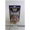 Image 1 : Masters of the WWE/WWF Universe Ultimate Warrior Heroic Champion of WWeternia Toy Figurine - NIB