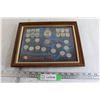 Image 1 : Canadian 125 Year Collector Coins in Frame - 12 1/2" x 10"