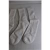 Image 2 : (12) Pairs of White Long Socks