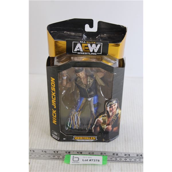 AEW Wrestling Nick Jackson Figurine - NIB