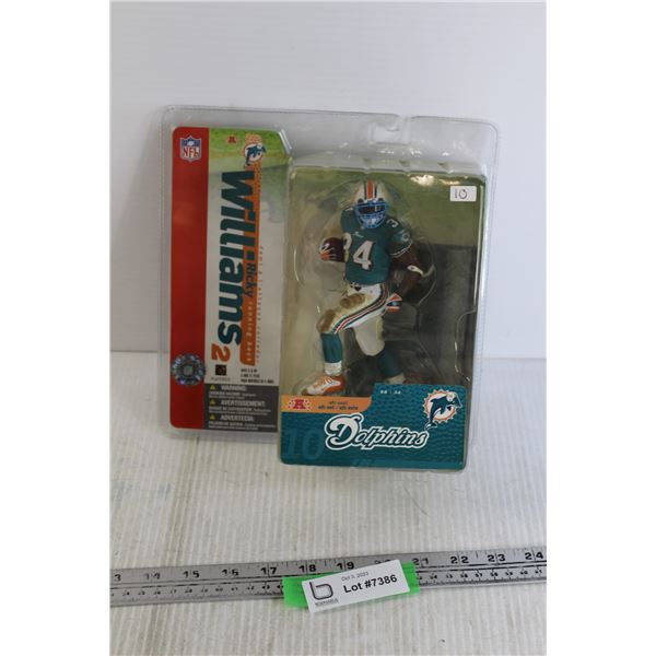 NFL Dolphins Ricky Williams Figure - NIB