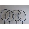 Image 3 : (4) Badminton Rackets, (14) Birdies, Net