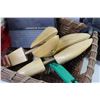 Image 2 : Basket - (2) Purses - Executive Planner - Santa Hat - Brush - Shoe Stretchers