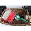 Image 4 : Basket - (2) Purses - Executive Planner - Santa Hat - Brush - Shoe Stretchers