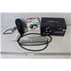 Image 1 : X-Acto Pencil Sharpener (working) - Three Hole Punch - Eurostream Tub & Shower Set (incomplete) - (2
