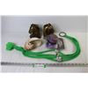 Image 1 : Horse Head Book Ends - Green Plant Hanger - Shell - Scratch Removal System