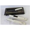 Image 7 : (2) Clicker Max Curling Irons (untested) - Kenmore 1000 Hair Dryer (working) - Kitchen Magician