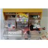 Image 3 : Sewing Container w/Sewing Supplies - Small Carpet